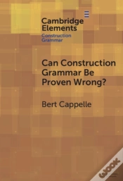 Capa do artigo Can Construction Grammar Be Proven Wrong?