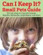 Can I Keep It? Small Pets Guide - Preview