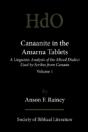 Canaanite In The Amarna Tablets: A Lingu - Preview
