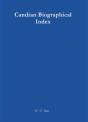 Canadian Biographical Index - Preview