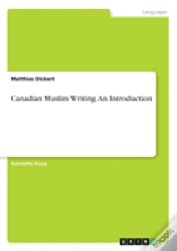 Capa do artigo Canadian Muslim Writing. An Introduction