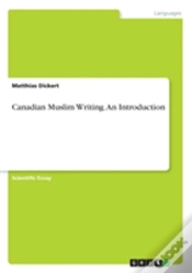 Capa do artigo Canadian Muslim Writing. An Introduction