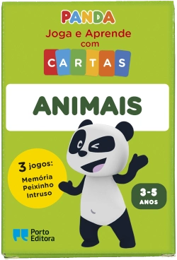 Capa do artigo Canal Panda - Joga e Aprende com cartas - Animais