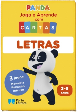 Capa do artigo Canal Panda - Joga e Aprende com cartas - Letras