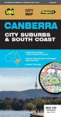 Canberra City Suburbs & South Coast Map 248 8th Ed - Preview