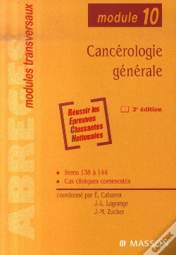 Capa do artigo Cancérologie Générale ; Module 10 (2e Édition)
