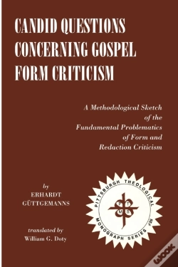 Capa do artigo Candid Questions Concerning Gospel Form Criticism