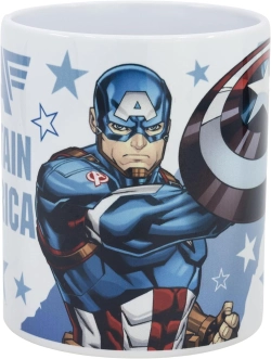 Capa do artigo Caneca Cerâmica com Sublimação 325ml - Marvel Captain America