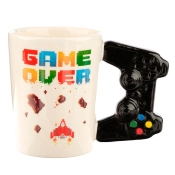 Capa do artigo Caneca em Cerâmica Game Over com asa em formato de Comando