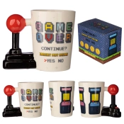 Capa do artigo Caneca GAME OVER - Joystick & Arcade - Mug with 3D Handle