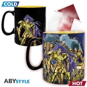Capa do artigo Saint Seiya Heat Change Mug 460 ml Gold Saints