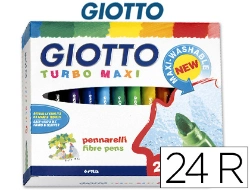Capa do artigo Canetas de Feltro GIOTTO Turbo Maxi