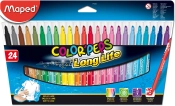 Capa do artigo Canetas de Feltro Maped - Color Peps Long Life. 24 Unidades
