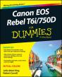 Canon Eos Rebel T6i / 750d For Dummies - Preview