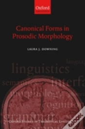 Capa do artigo Canonical Forms In Prosodic Morphology