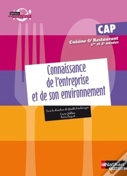Capa do artigo Cap Cuisine Et Restaurant ; 1ère Et 2ème Année ; Connaissance De L'Entreprise Et De Son Environnement