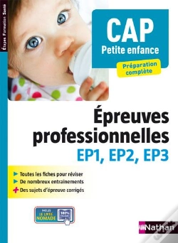 Capa do artigo Cap Petite Enfance ; Épreuves Professionnelles Ep1/Ep2/Ep3