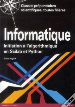 Capa do artigo Cap Prepa : Informatique ; Initiation À L'Algorithmique En Scilab Et Python