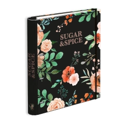 Capa do artigo Capa A4 4 Argolas com Recarga Lombada 7 Vincos  Sugar&Spice