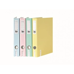 Capa do artigo Capa A4 lombada estreita de 2 argolas Emboss cores pastel ANCOR (1 unidade)