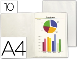 Capa do artigo Capa catalogo liderpapel 10 bolsas polipropileno din a4 transparente