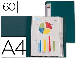 Capa do artigo Capa catalogo liderpapel 60 bolsas din a4 verde