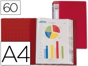 Capa do artigo Capa catalogo liderpapel 60 bolsas din a4 vermelha