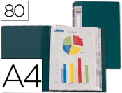 Capa do artigo Capa catalogo liderpapel 80 bolsas din a4 verde