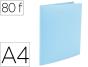 Capa catalogo liderpapel 80 bolsas polipropileno din a4 celeste opaco - Preview