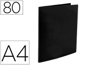 Capa do artigo Capa catalogo liderpapel 80 bolsas polipropileno din a4 preto opaco
