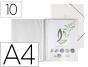 Capa catalogo liderpapel com espiral 10 bolsas polipropileno din a4 transparente - Preview