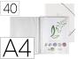 Capa catalogo liderpapel com espiral 40 bolsas polipropileno din a4 transparente - Preview