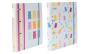 Capa de 4 Argolas c/ Recarga de folhas A4 Pautadas Separadores e Autocolantes - ANCOR B'LOG SWEET CANDY - Preview