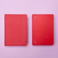 Capa do artigo Capa E Contracapa Para Planner Caderno Inteligente (190X255Mm) Vermelho Cereja Cicm3049