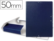 Capa do artigo Capa elasticos para projetos lombada 5 cm azul