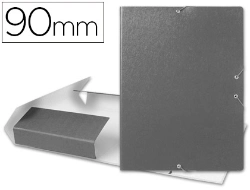 Capa do artigo Elasticated cover for projects, spine 9 cm, gray.