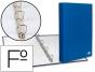 Capa liderpapel paper coat 4 aneis 25 mm forro pvc folio azul - Preview