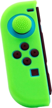 Capa do artigo Capa Silicone + Grip FR-TEC Verde - Joy-Con Esquerdo Nintendo Switch