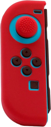 Capa do artigo Capa Silicone + Grip FR-TEC Vernelho - Joy-Con Esquerdo Nintendo Switch