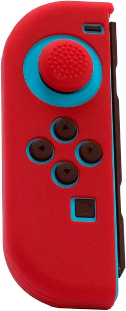 Capa do artigo Capa Silicone + Grip FR-TEC Vernelho - Joy-Con Esquerdo Nintendo Switch