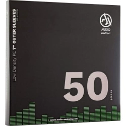 Capa do artigo Capas Protetoras Vinil 50 X 7" Low Densitive PE Outer Sleeves (100 MICRON) - Music Protection