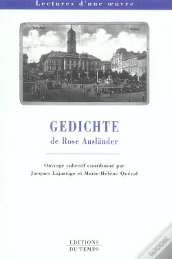 Capa do artigo Capes/Agregation; Gedichte De Rose Auslander