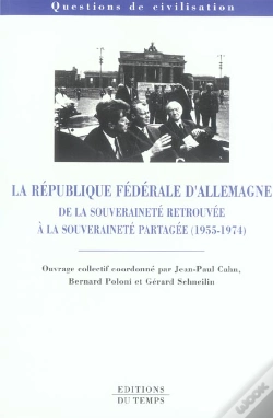 Capa do artigo Capes/Agregation; La Republique Federale D'Allemagne