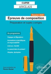 Capes Anglais - Epreuve De Composition - Session 2020