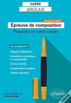 Capa do artigo Capes Anglais - Epreuve De Composition - Session 2020