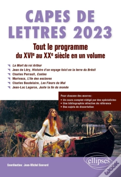 Capa do artigo Capes De Lettres 2023 : Tout Le Programme En Un Volume