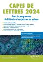 Capes De Lettres 2024 : Tout Le Programme En Un Volume - Preview