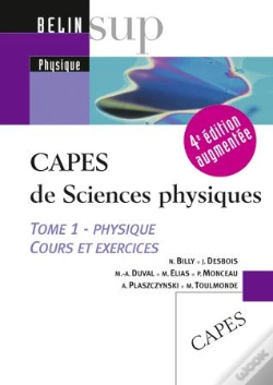 Capa do artigo Capes De Sciences Physiques T.1 Physique : 4e Édition Augmentée