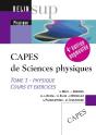 Capes De Sciences Physiques T.1 Physique : 4e Édition Augmentée - Preview