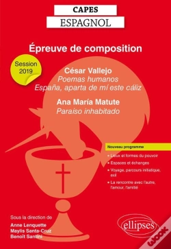 Capa do artigo Capes ; Espagnol ; Épreuve De Composition (Édition 2019)